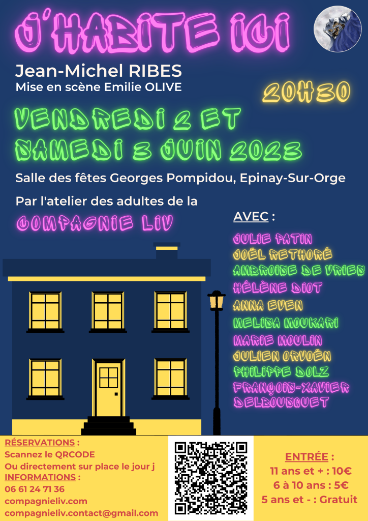 Spectacle de fin d'année des adultes pour la saison 2022-2023.
